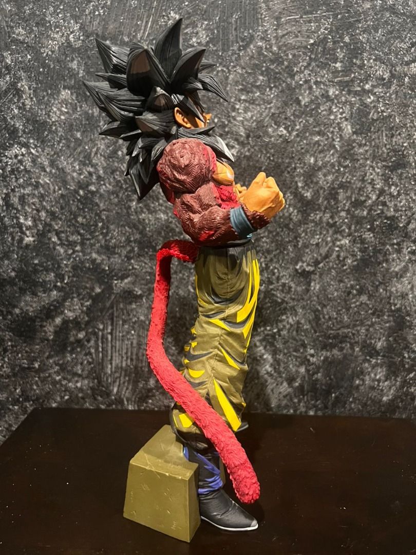 Banpresto Dragon Ball GT Super Master Stars Piece Manga Dimensions Super  Saiyan 4 Son Goku Figure Pink & Yellow