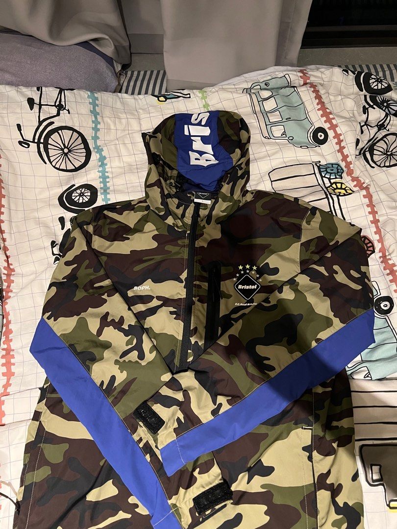 最終値下 F.C.RB - CAMOUFLAGE PRACTICE JACKET PRACTICE CAMOUFLAGE 