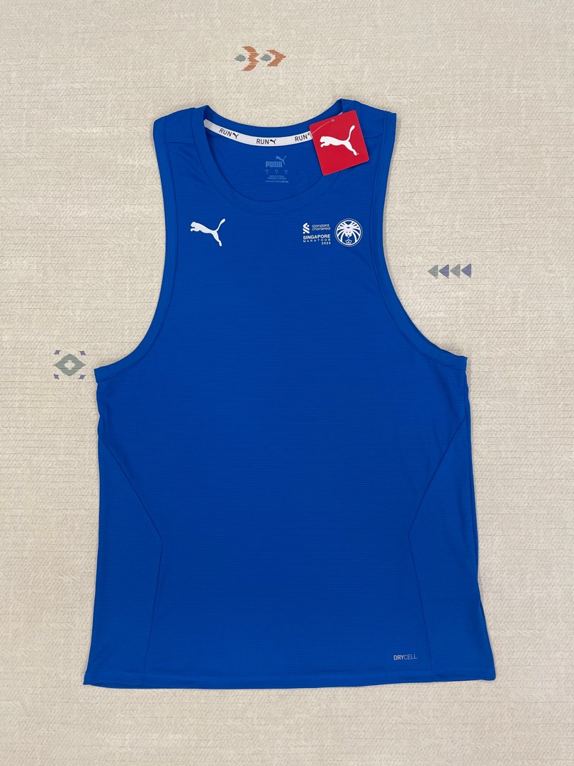 Standard chartered singapore marathon SCSM 2023 singlet, Men's Fashion