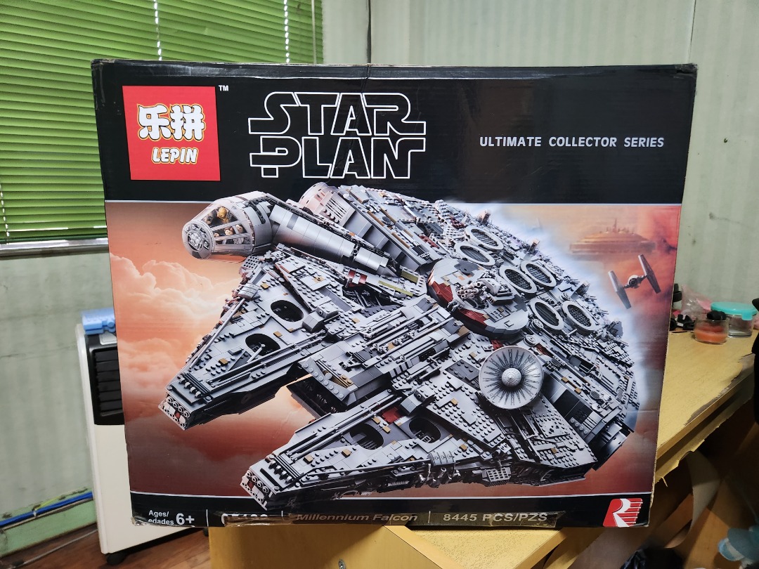 Lepin star best sale plan millennium falcon