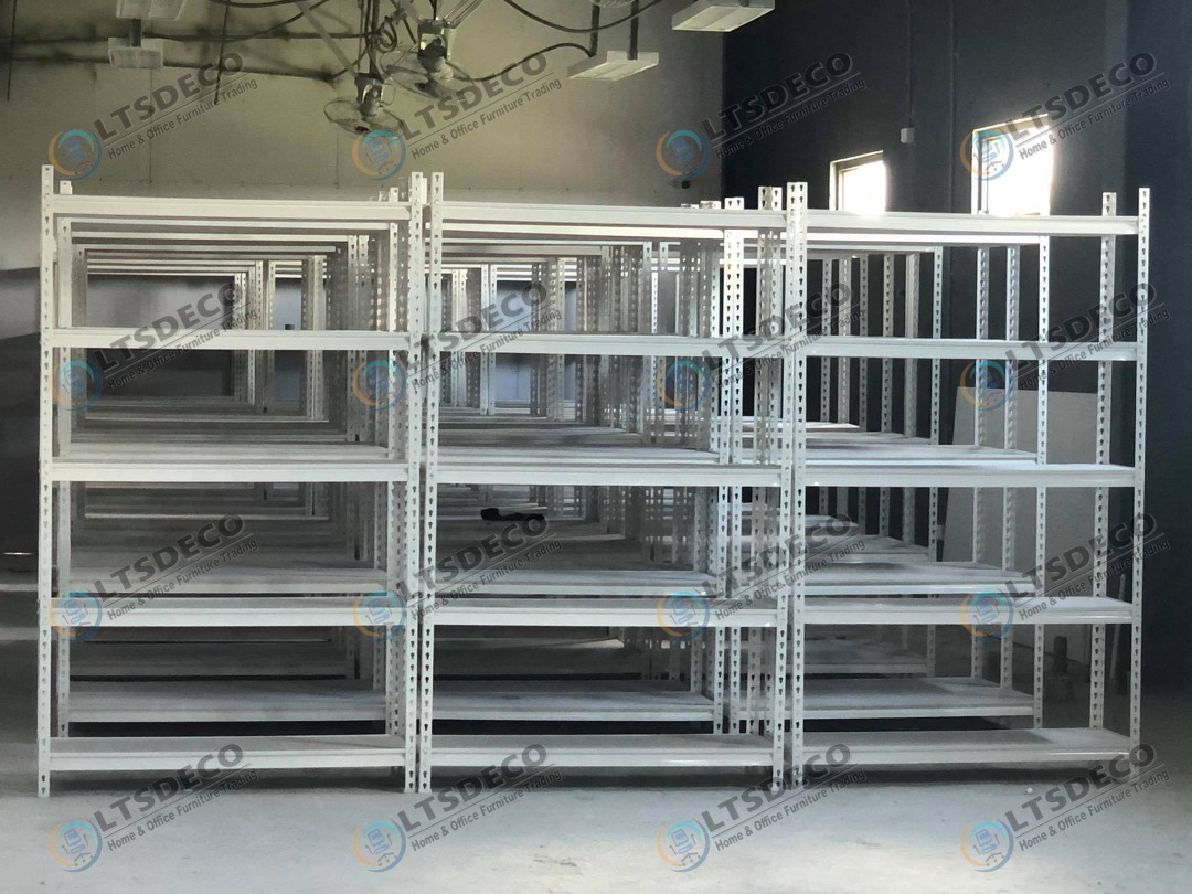 steel rack office partition, Furniture & Home Living, Office Furniture ...