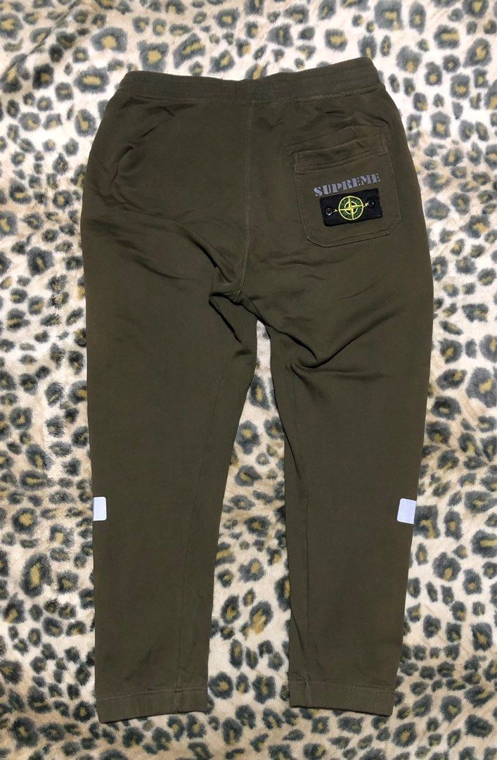 Supreme x stone island sweatpants shop