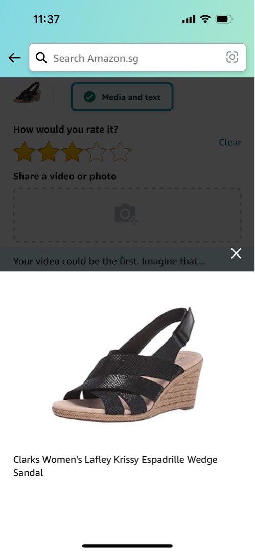 Clarks lafely krissy wedge sandals shop