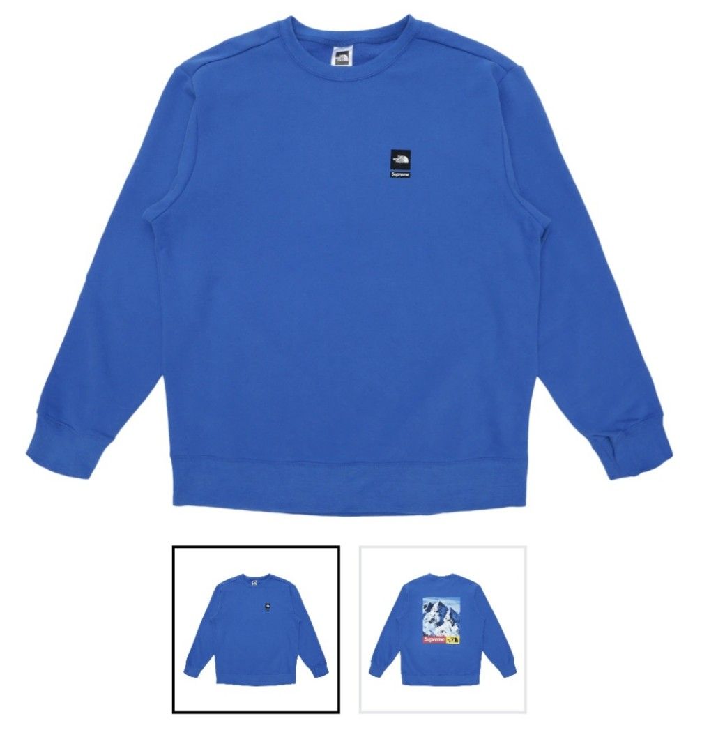 Supreme The Notrth Face Mountain Crewneck XL Men s Fashion Coats Jackets and Outerwear on Carousell