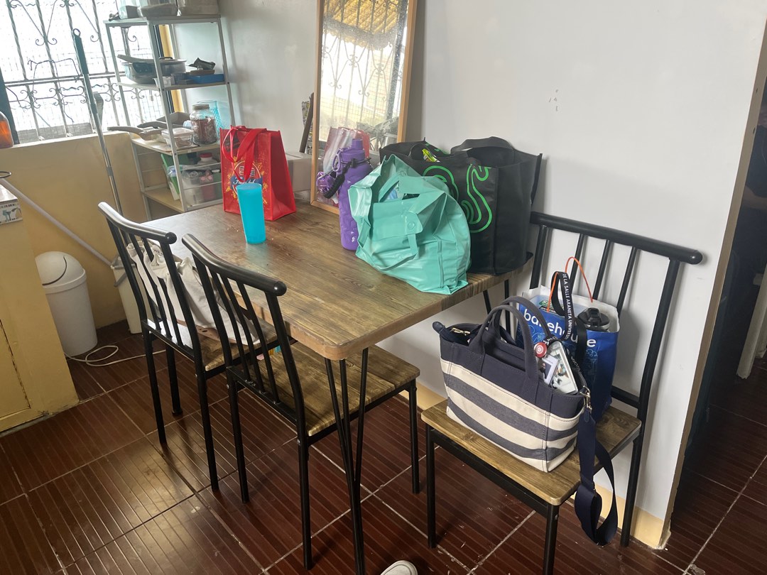 TABLES AND CHAIRS SET, Furniture & Home Living, Furniture, Tables ...