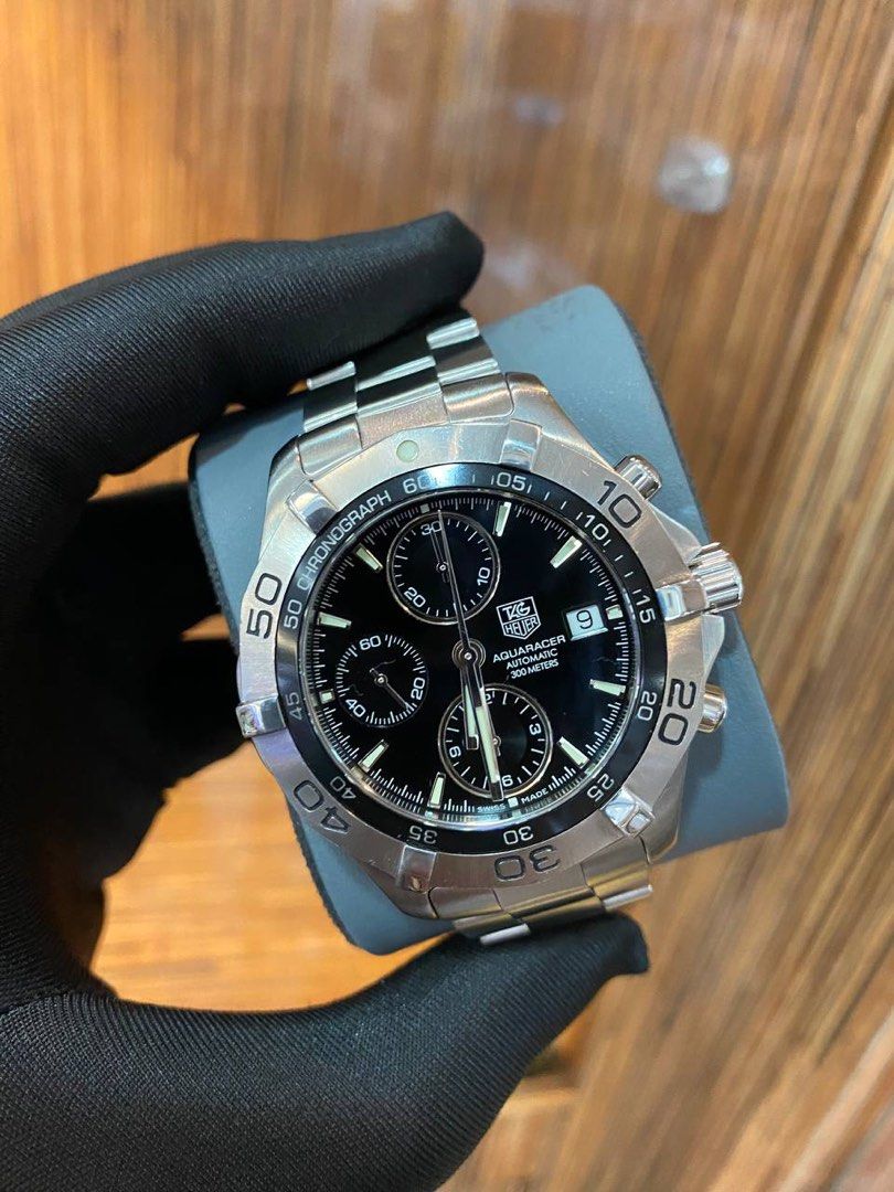 TAG HEUER AQUARACER 300M CHRONOGRAPH REF CAF2110 41MM AUTOMATIC