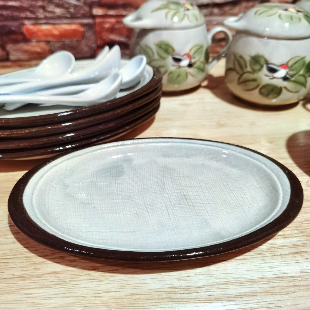 Tea Coffee Cups Set of 5 | Ceramic (Category: Dinnerware & Cutlery) located in Manila. Submitted by paperierome (Listing ID 1270771767, Image 3). Description: Brand New Tea cups set. Set of 5 each. P1490 only. Fragile. For pickup only, lalamove or grab. #dineware #ceramics #gifts #dining #cups #mugs.
