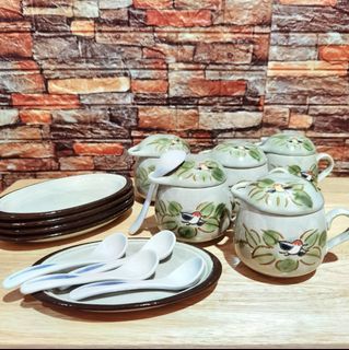 Tea Coffee Cups Set of 5 | Ceramic