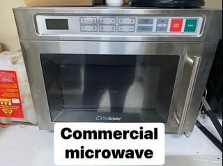 The Baker Commercial Microwave