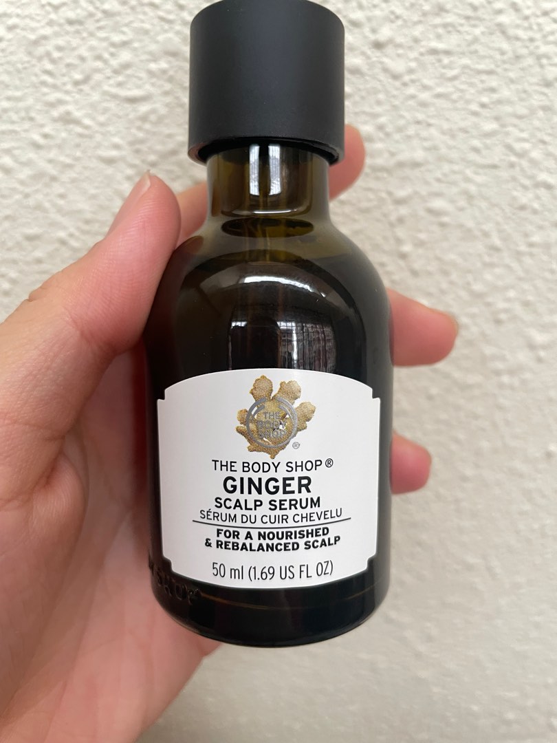 THE BODY SHOP GINGER SCALP SERUM, Beauty & Personal Care, Hair on Carousell