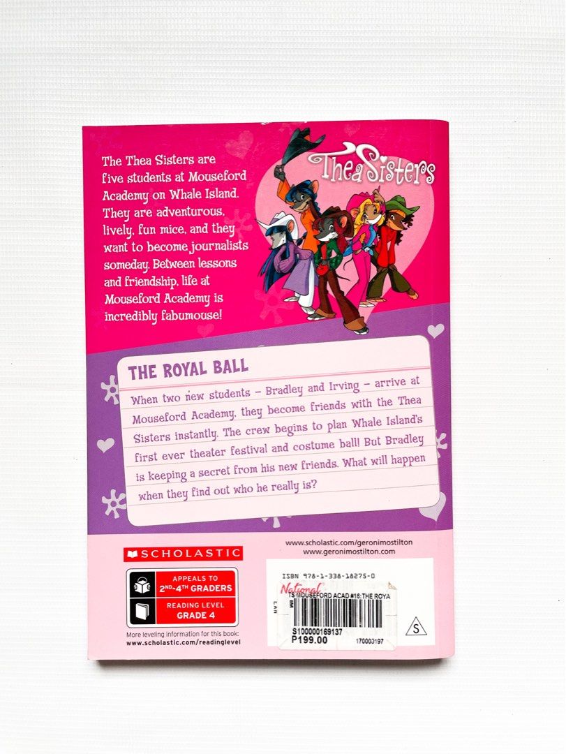 Thea Stilton Mouseford Academy THE ROYAL BALL, Hobbies & Toys, Books