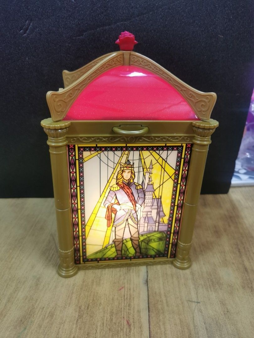 Tokyo Disney Popcorn Bucket Beauty and the Beast 2020 lighting Stained