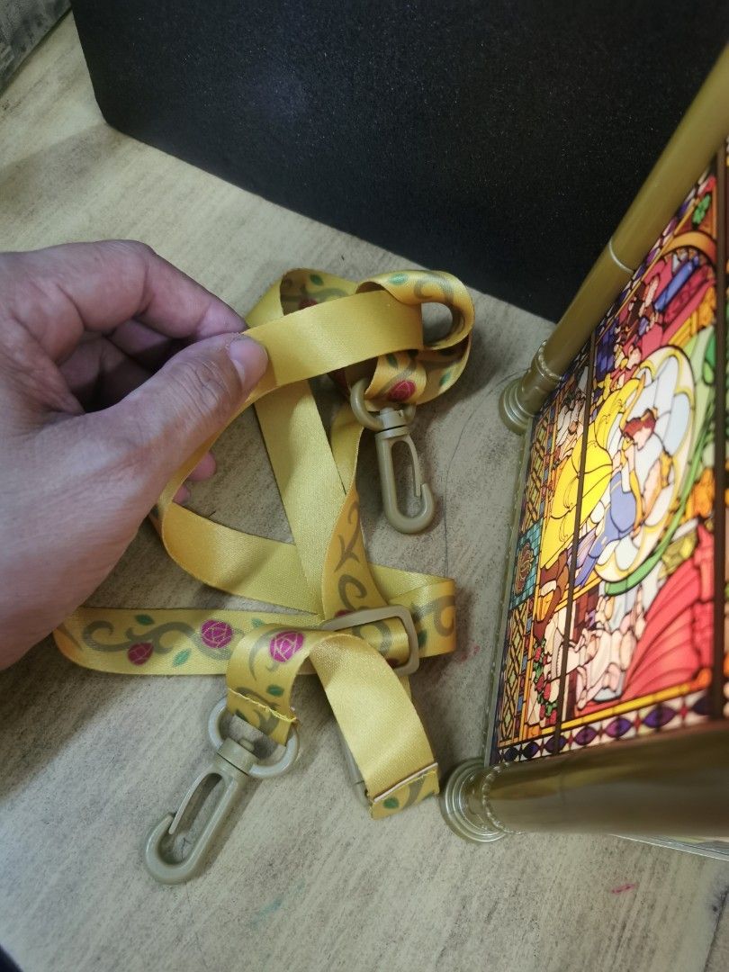 Tokyo Disney Popcorn Bucket Beauty and the Beast 2020 lighting Stained