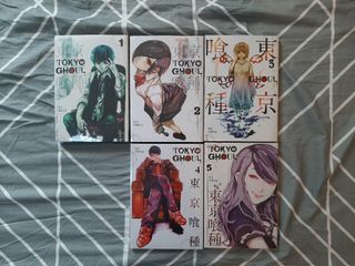 Tokyo Ghoul vol. 1-5 by Sui Ishiba (Bundle Only)