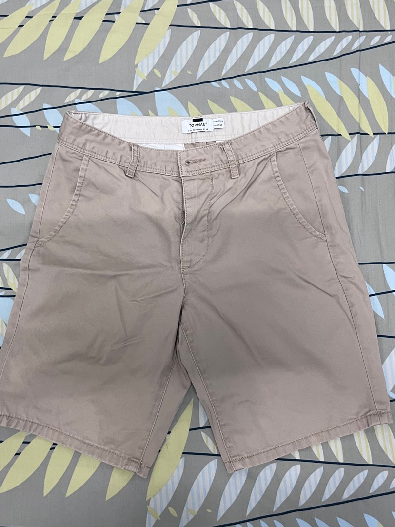 Topman chino shorts Men s Fashion Bottoms Shorts on Carousell