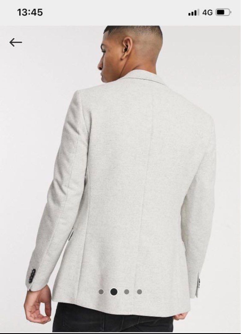Topman store wool blazer