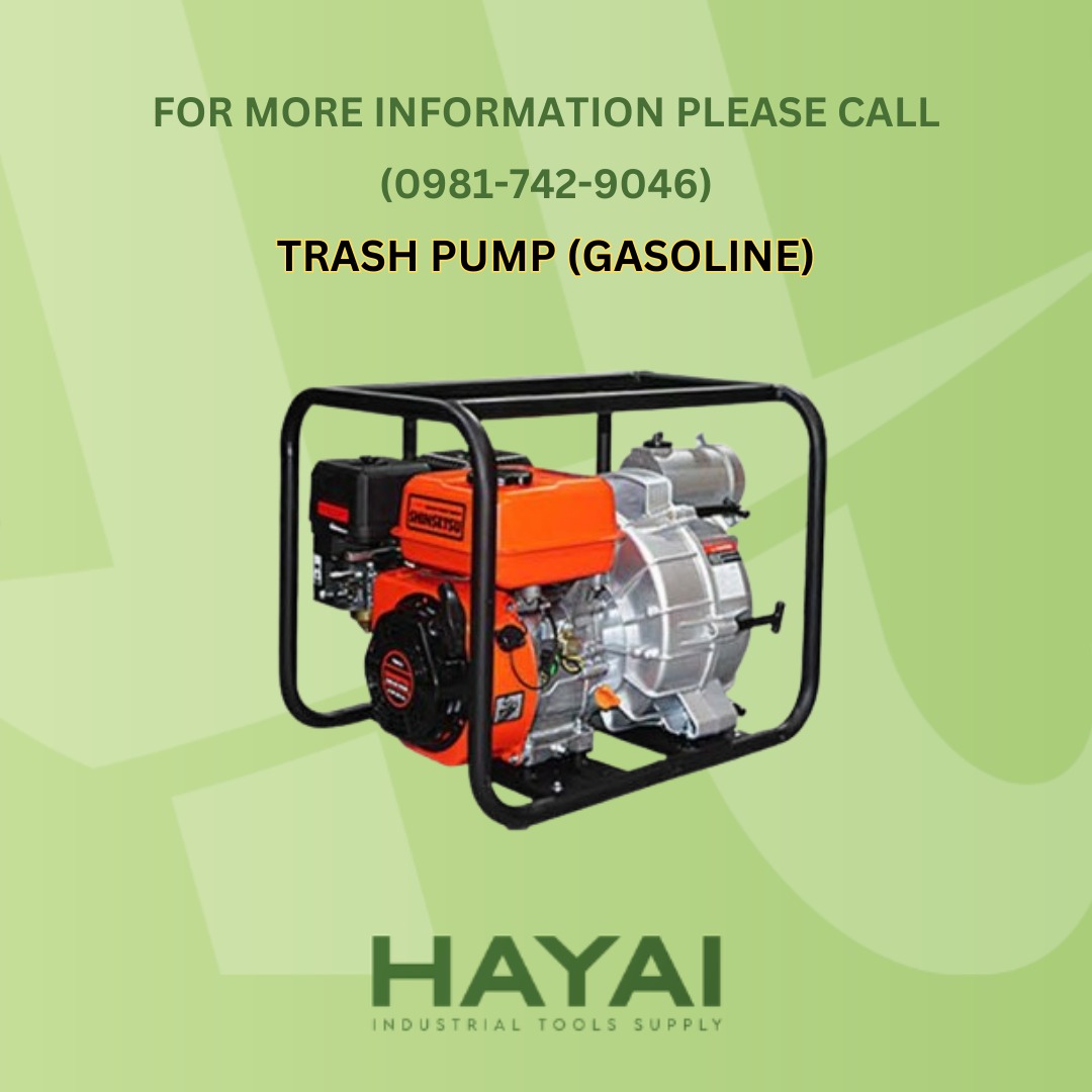 TRASH PUMP (GASOLINE), Commercial & Industrial, Construction Tools