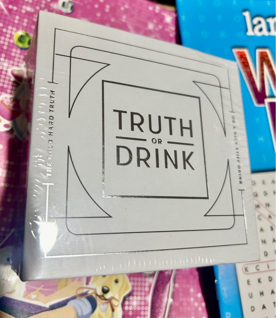 Truth or Drink (card game) (Category: Board Games & Puzzles) located in Manila. Submitted by cozzyessentialshopph (Listing ID 1270811252, Image 1). Description: 📍 Loc: Ipil Bambang Manila 📍 MOP: GCash, PayMaya, BDO, PNB, BPI 📍 MOD: all SF and booking courier service are c/o by the buyer Option: pick up at the location mentioned 👆 Thank you for your support ❤️ @CO-zzyessentials Shop PH @CO-zZeEssentials OS Ph .