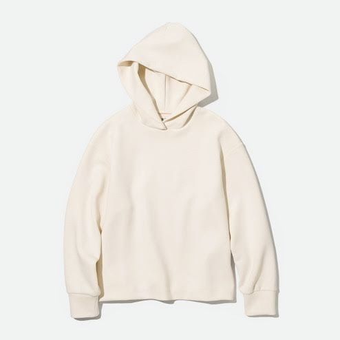 Uniqlo cream hoodie deals