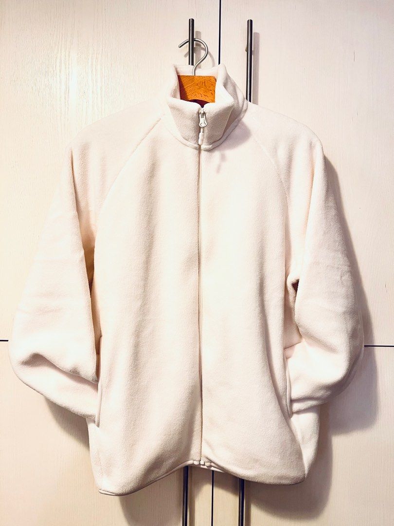 White poopy jacket top