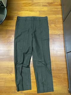 Uniqlo Womens Bottoms  Flannel Pants (Jw Anderson) GREEN