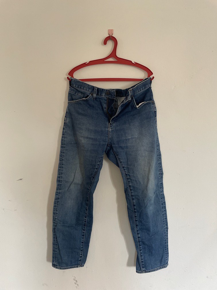 Uniqlo Miracle Air Jeans, Men's Fashion, Bottoms, Jeans on Carousell