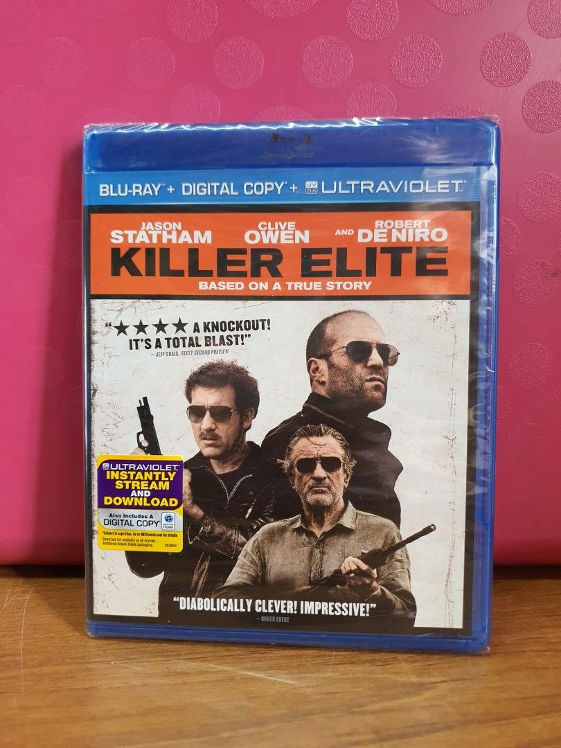 USA Blu Ray - Killer Elite (2011, Jason Statham, Clive Owen, Robert De  Niro), Hobbies & Toys, Music & Media, CDs & DVDs on Carousell