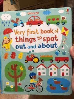 Usborne Very First Book of Things to Spot Out and About board book