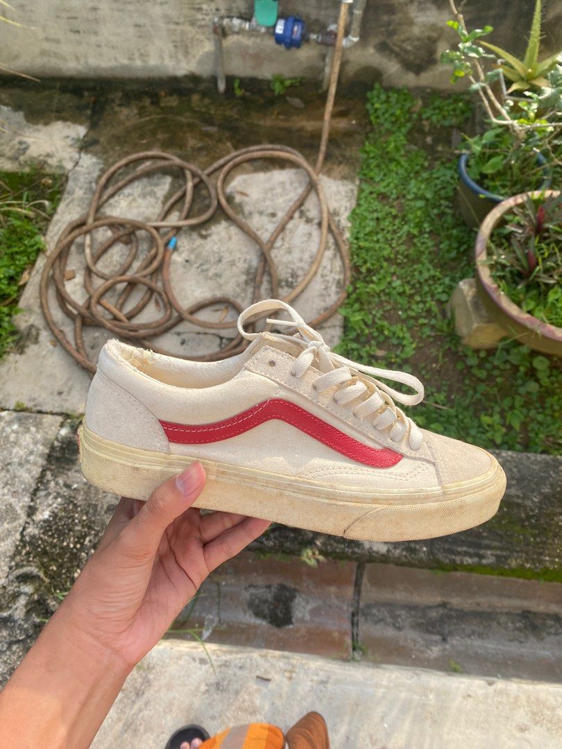 Marshmallow vans style 36 top
