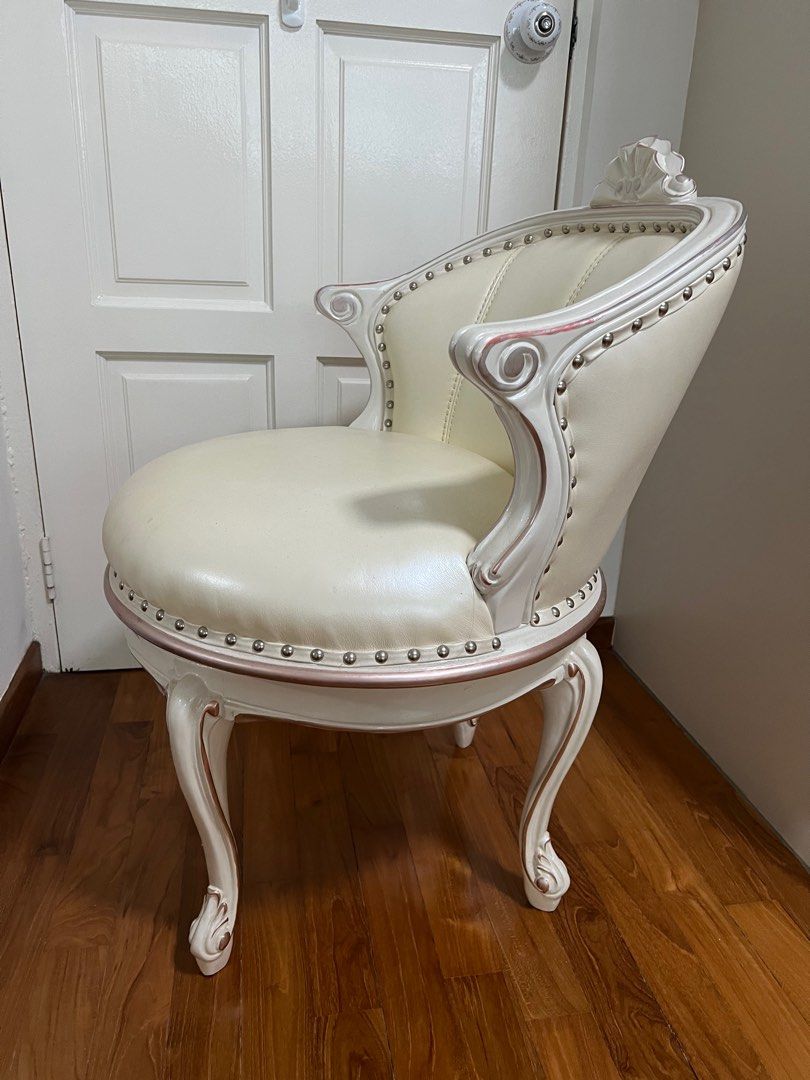 Victorian Vanity Chair, Furniture & Home Living, Furniture, Chairs on