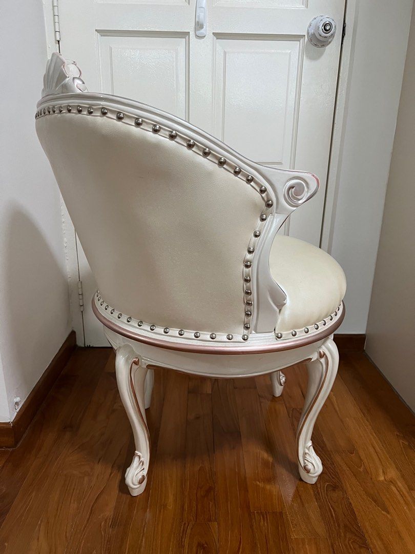 Victorian Vanity Chair, Furniture & Home Living, Furniture, Chairs on