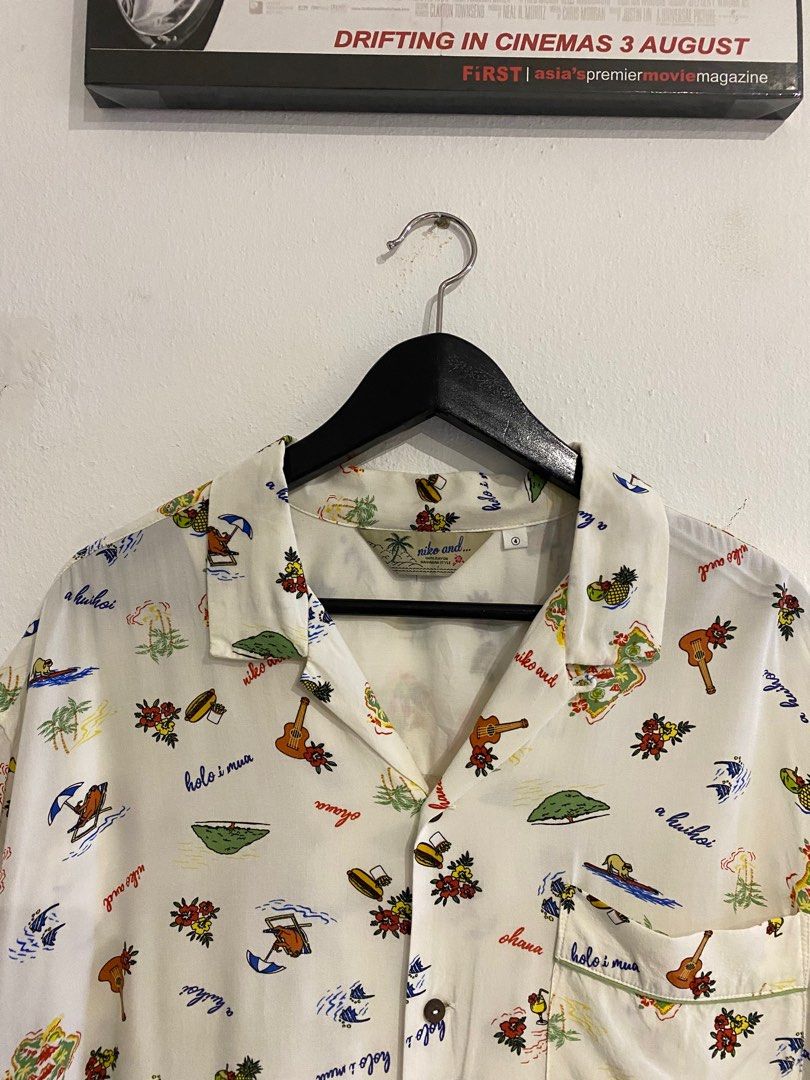 Vintage Hawaiian Niko And Rayon Shirt, Men's Fashion, Tops & Sets, Formal  Shirts on Carousell