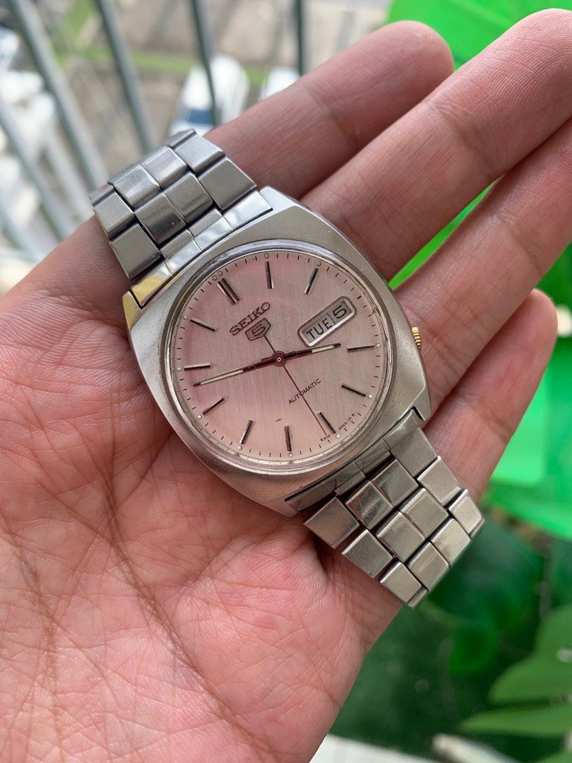 Vintage Seiko 5 cal.6309 Texture Dial