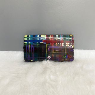 Vivienne Westwood Multicolor Coated Long Wallet