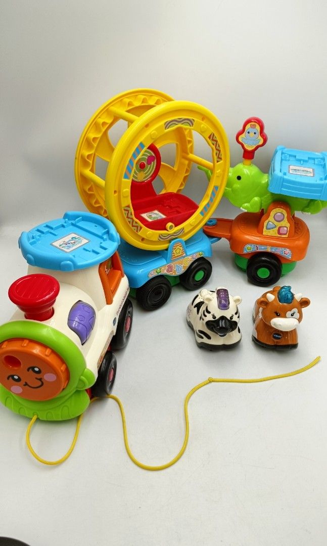 Vtech roll and spin pet hot sale train