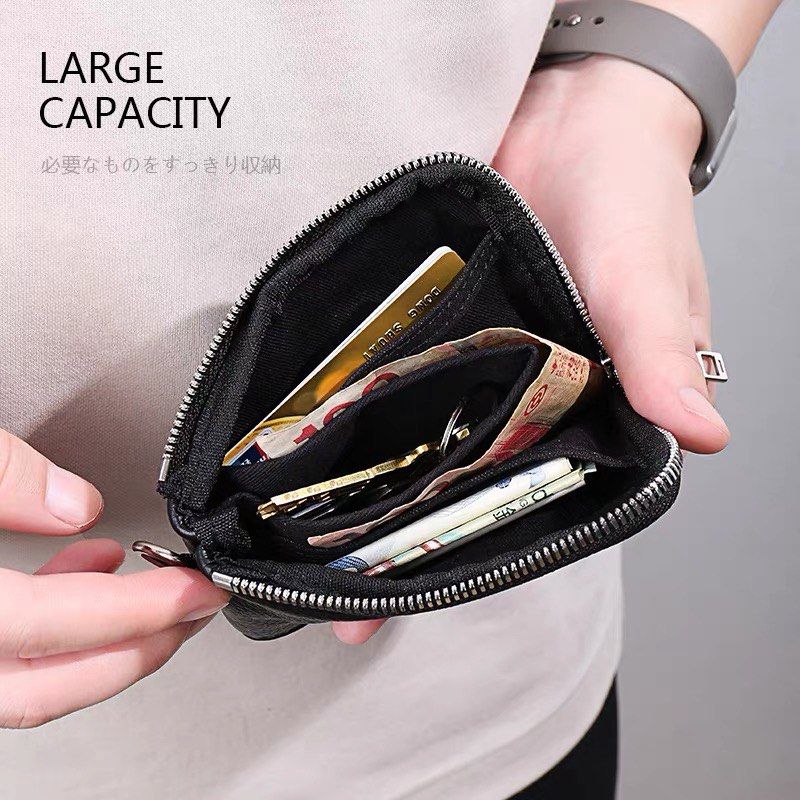 Wallet zip coin card cash pouch misc accessories