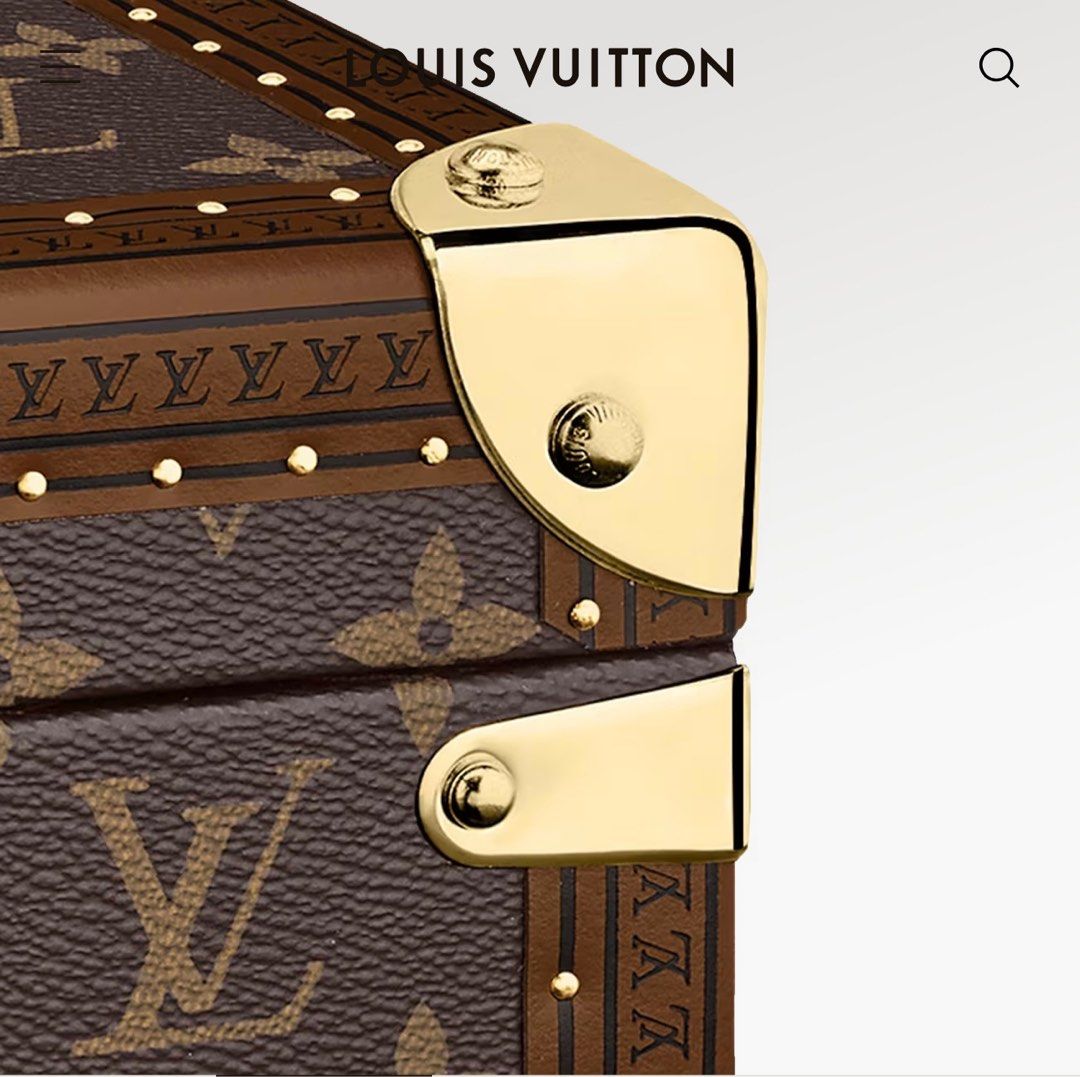 Vuitton top watch case