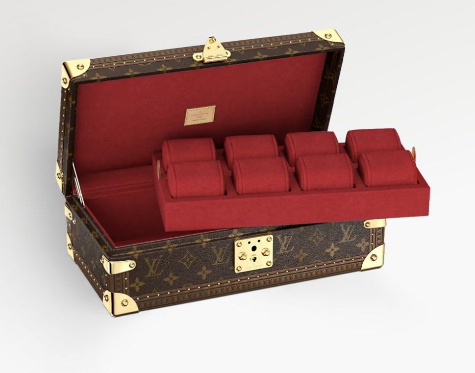 Vuitton watch case outlet