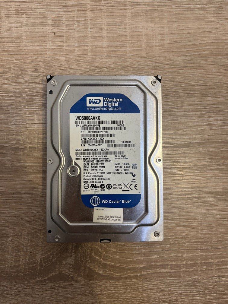 Western discount digital wd5000aakx