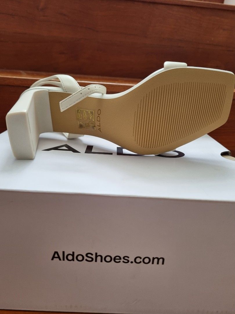 Aldo open top toe heels