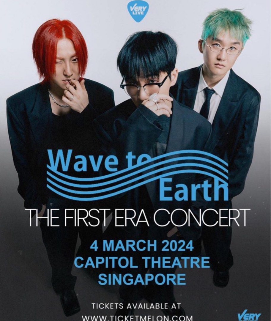 wts cat 2 wave to earth tickets, Tickets & Vouchers, Event Tickets on