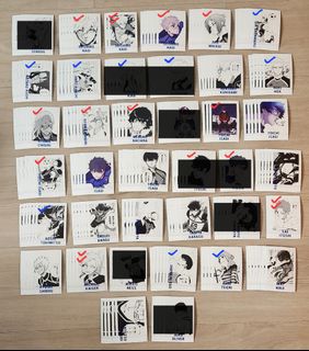 Blue Lock Laser Ticket Badge Brinquedos, Collectible Presente de Aniversário,  Meguru, Bachira, Yoichi, Isagi, Hyouma, Chigiri, Reo, Mikage, Seishirou,  Nagi - AliExpress