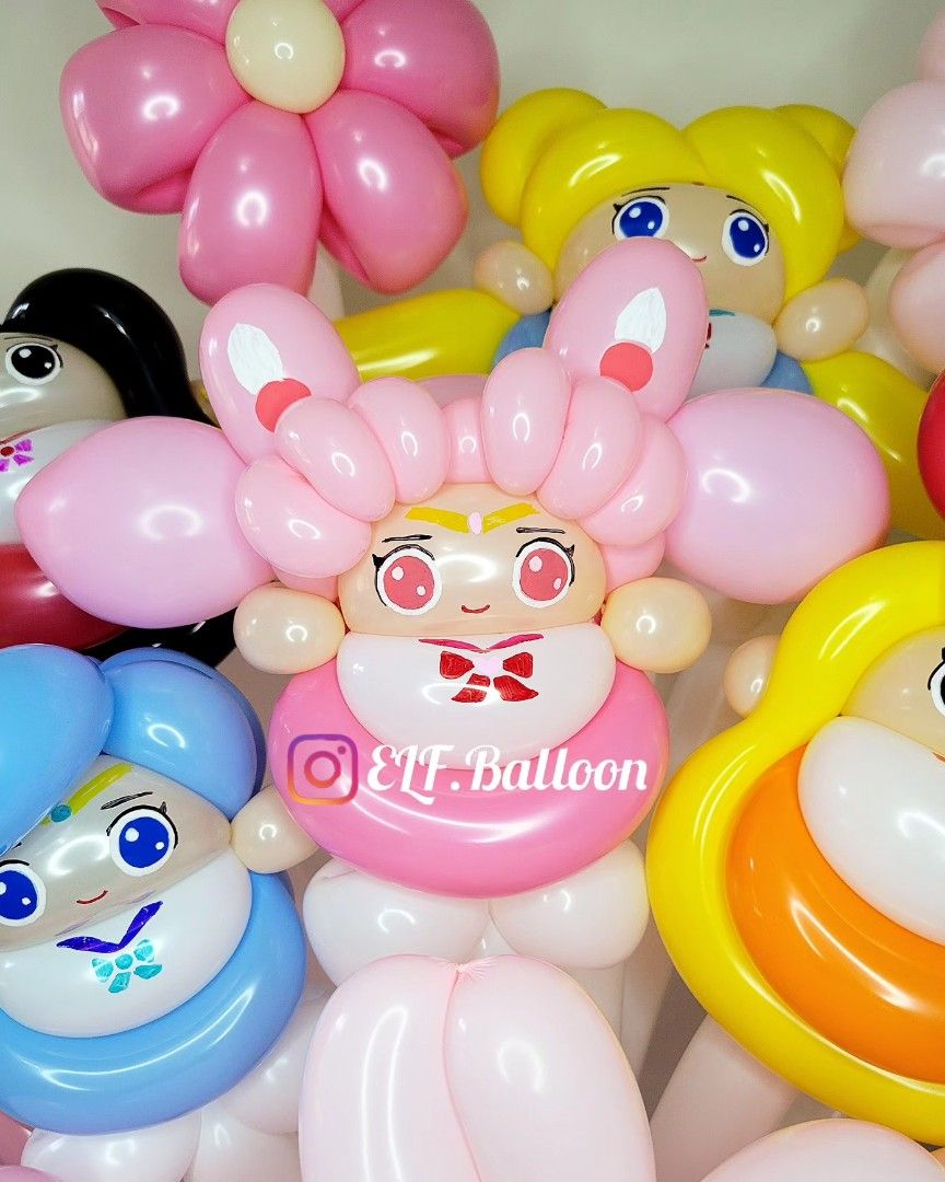 Birthday Balloons 💛💚💙 Luca themed birthday garland
