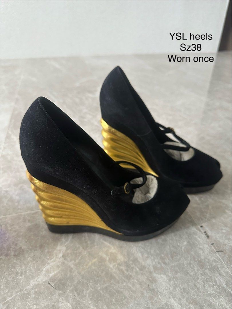 Ysl platform hotsell heels