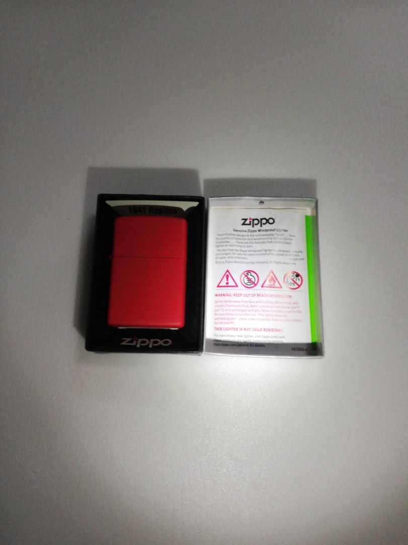 New)copper Zippo lighter( limited edition)(red color( bring luck