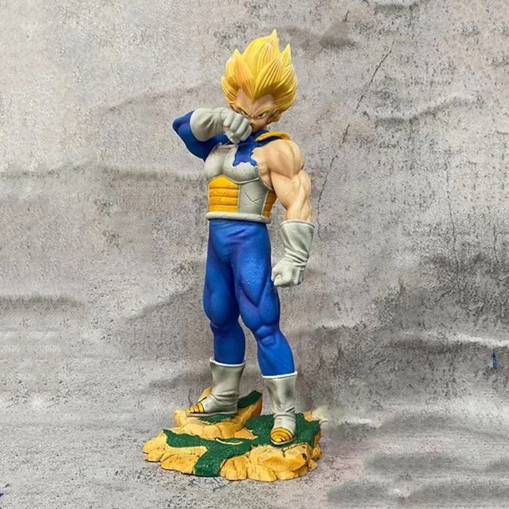 45cm Anime Dragon Ball Z Majin Vegeta Ssj2 Figurine Dbz Gk Statue Pvc  Action Figures Collection Model Doll Toys Birthday Gift - Action Figures -  AliExpress