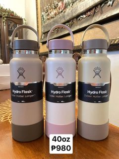 Hydro Flask, Black Wide Mouth Flex Cap Water Bottle, 32 oz - Wilco