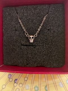 全新 銀鏈 骷髏頭 💀 頸鏈 Silver Skull Necklace New64219086649986110