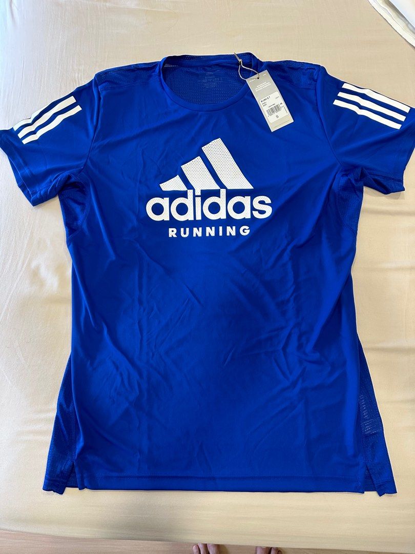 royal blue adidas t shirt