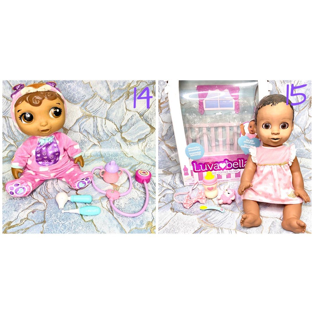 Luvabella doll with dark brown hair discount
